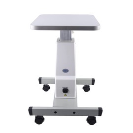 PIAOCAIYIN Optical Optometry Instrument Table, Adjustable Height Work Lift Table, Motorized Instrument Table, 15.75 * 18.9in Optometry Equipment, Electric Optometry Lift Table for Eyeglass Store