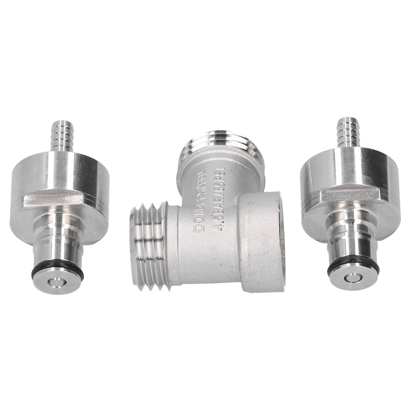 Beer Brewing Adapter Converter Carbonation Conversion Connector for PET Bottle