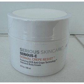 Serious Skincare 8 oz Serious Skincare Serious-C Dermal Crepe Resist Intensive Body Cream -Sealed