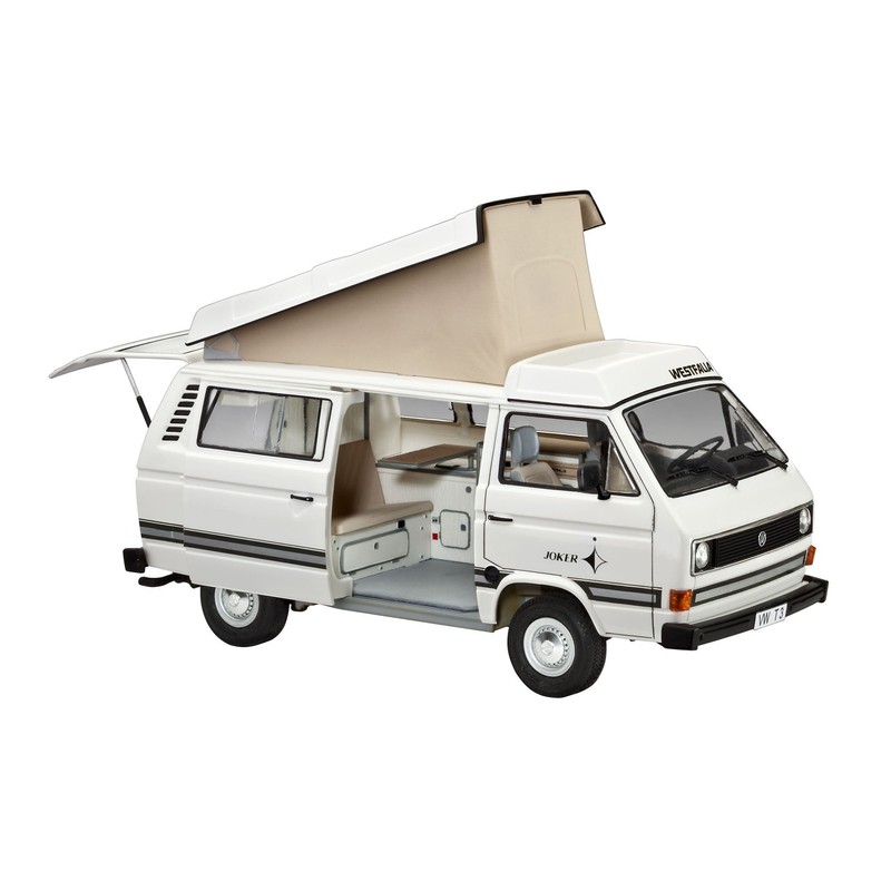 Revell 1:25 Scale Volkswagen T3 Camper Vehicle Model