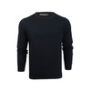 Mens Crew Neck Tipped Cotton Knit Jumper by Ben Sherman