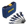 IRWIN Tools SPEEDBOR Max Speed Auger Wood Drill Bit Set,