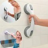 Easy-Install Bathroom Grab Rails Bar, Suction Grab Bar, Hand Rail,