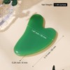 AGFELO Gua Sha Facial Tool Natural Jade Stone Guasha Board