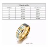 mil vientos 2 Anillos De Hombre Vikingo Runa Acero Inoxidable