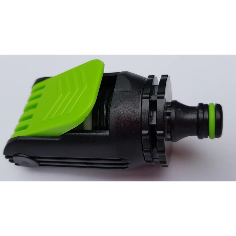 Green Universal Tap Connector Adapter Mixer Kitchen Garden Hose Pipe