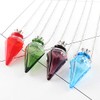 1PC Colorful Cone Bottle Aroma Essential Oil Diffuser Pendant Necklace