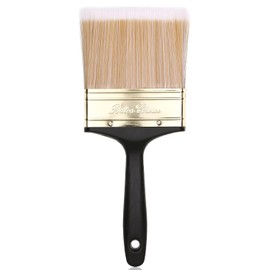 Bates - 4 pulgadas, pinceles de punta suave para paredes, pinceles de pintura, cepillo para polvo de manchas, pinceles para pintar paredes, pincel de pintura al óleo