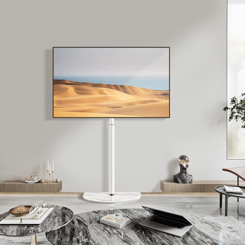 Universal Corner TV Floor Stand with Swivel Mount for 32-65