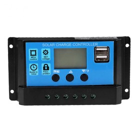 Automatic Solar Charge Controller PWM Controller, 60A / 50A / 40A / 30A / 20A / 10A 12V 24V Auto Focus Tracking Solar Panel Controller (50A)
