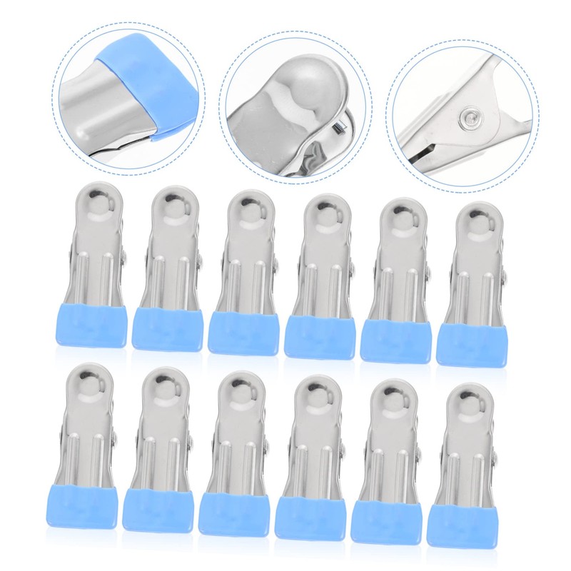 CAXUSD 30pcs Stainless Steel Winter Pool Cover Clips Heavy Duty
