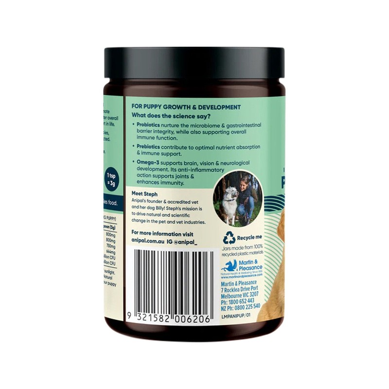 Anipal Immunity, Digestion & Development Puppy Formula Powder Meal Topper