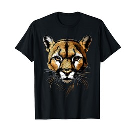 Puma Big Cat Mountain Lion Cougars Pumas Panther Cute Cougar T-Shirt
