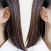 SLUYNZ 925 Sterling Silver Wave Cuff Earrings Wrap Tassel Earrings