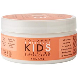 SheaMoisture Kids Coconut & Hibiscus Curling Butter Creme 6 Ounce