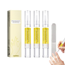 3 PCS Rejuvenation Nail Growth Oil with Nail File, Nail Oil for Growth And Strength Nail Repair