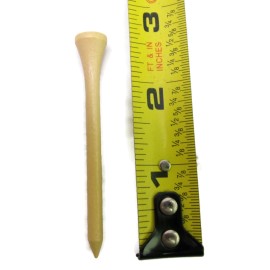 Unbranded (Lot Of 100) Wooden Golf Tees 2-3/4" Long ~ NEW