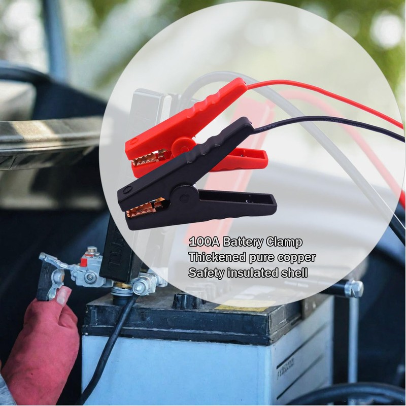 aeobdai XT60 Connection Cable with Alligator Clips XT60 Male to