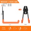 HUPBIPY Heavy Duty Garage Hooks 10 Pack, 5.1 inch Medium