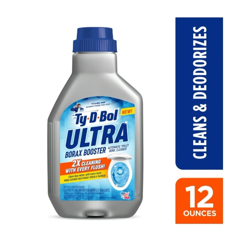 Ty-D-Bol SINGLE BOTTLE TY-D-BOL BLUE ULTRA BOOSTER IN TANK LIQUID