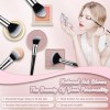 SOYOK 14pcs Premium Synthetic Makeup Brush Set Travel Black