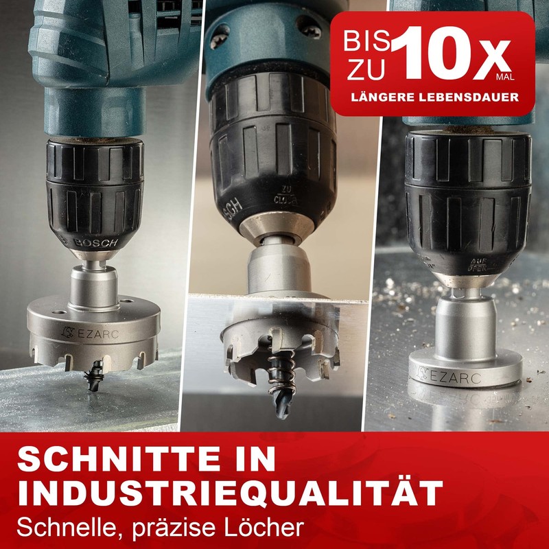 EZARC Hole Saw Carbide Drill, Powerful Circular Saw Ideal for