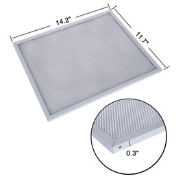 Nasibey Range Hood Filter BPS1FA30 Aluminum Grease Filter Compatible with Broan QS1 Nutone Allure WS1 QS2 30",11-3/4" X 14-1/4" X 3/8" (2 pcs)