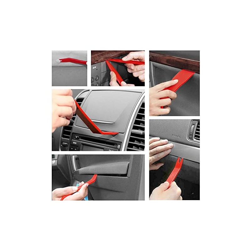 FLZOSPER 5Pcs Car Trim Removal Tool - Car Pry Tool