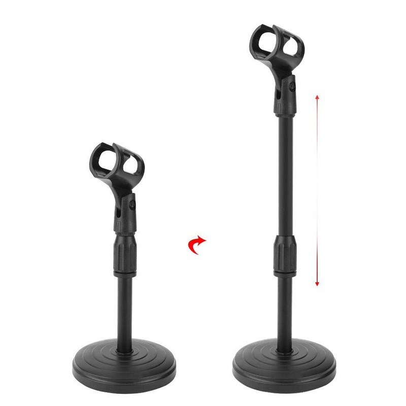 Bnineteenteam Microphone Stand Adjustable Microphone Stand Kit with Shock Absorber