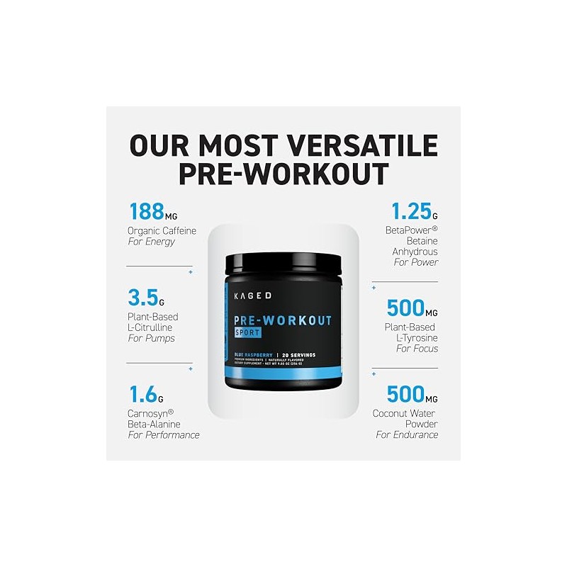 Kaged Pre-sport Pre-workout Powder