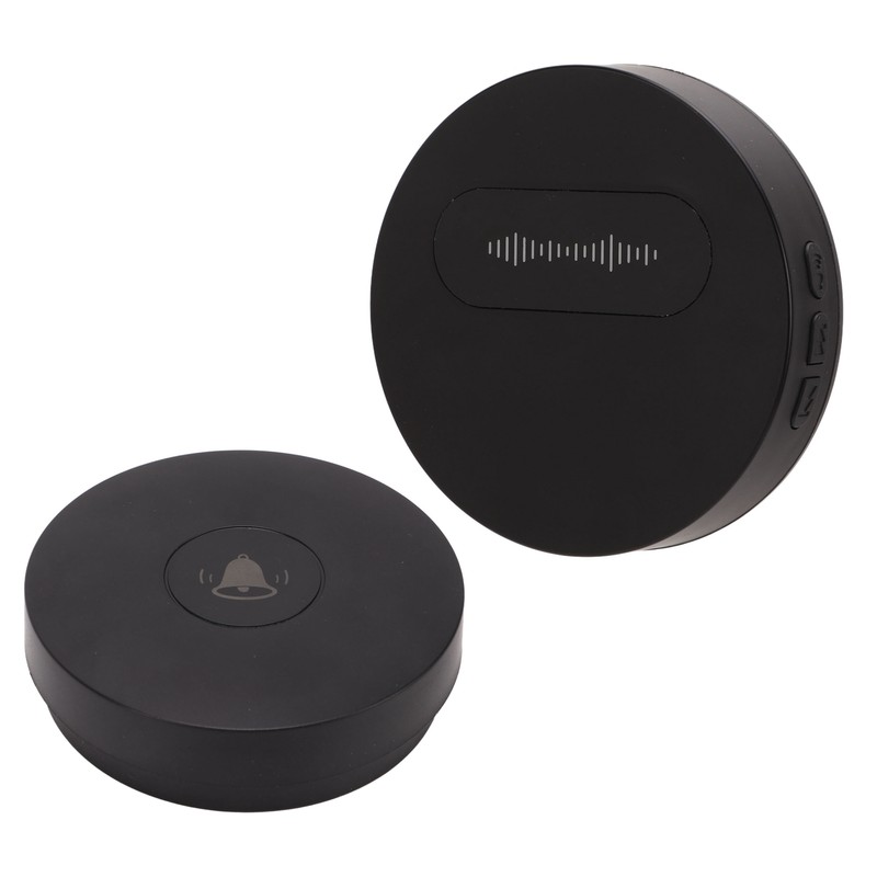 Self Generating Wireless Doorbell IP44 Waterproof 58 Ringtones 2 Transmitters