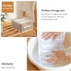 1 Pack Closet Drawer Organisers, 9 Grids Jeans Storage Box