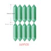 YATOJUZI 10 PCS Healing Crystals Natural Green Aventurine Set Mini
