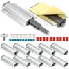 Mudder 10 Pcs Cabinets Latches Magnetic Push Catch to Open