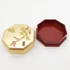 まえじゅう漆器 金華 八角小箱 3V-381