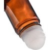 Calsgkspray 2 Pcs Brown 50ml Glass Essential Oil Roller Bottles