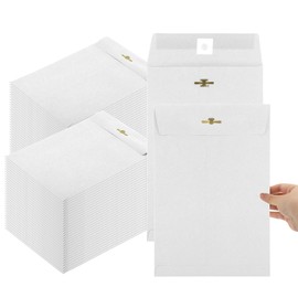 50 Pcs 9 x 12 Manilla Envelopes Clasp Envelope Kraft Catalog Envelope with Clasps Closure 28 lb Kraft Paper Envelope for Storing or Mailing Envelopes Home Office Business Supplies