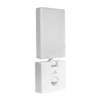 Maclean LED lamp MCE516 W with PIR motion sensor white