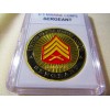 US MARINE CORPS " SERGEANT " Challenge Coin