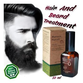 Aceite D Argan Morocco Cabello Barba Crecimiento 50ml