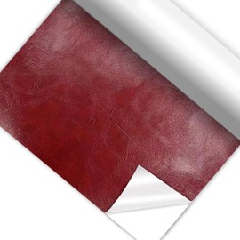 silllule Self Adhesive Leather Repair Patch Wine Red,8x47 Inch Leather Repair Tape for Furniture,Self Adhesive Leather Repair Tape for Couches,Bed,Car Seats,Chair