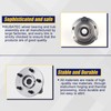 KUSATEC 513084 Front Wheel Bearing and Hub Assembly 2PCS Compatible