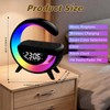 ZFMF Smart Wireless Charging Table Lamp, Multifunctional Bluetooth Speaker &