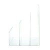 Source One Premium Clear Acrylic Desktop File Organizer