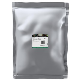 Frontier Co-op Korintje Cinnamon Sticks 6" 1lb - Bulk Sticks Whole, Pure Indonesian Cinnamon Bark for Tea, Seasoning, Holiday Crafts