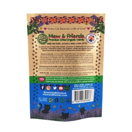 Mew & Friends Catnip - UK Grown | Premium Organic Catnip 100% Naturally Dried | Chemical Free | Extra Strong Cat Nip | New 2026 Crop | Cat Toy | Cat Treat | Gift For Cat Lovers - 30g