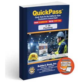 QuickPass Study Tools for the C-36 Plumbing License Examination