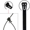 Hymyily Zip Ties, Repeat Type, Repeatable, Unlock Type, Tie Wrap,