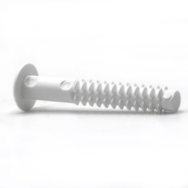 ReplacementScrews Plastic Pins/Plugs Compatible with IKEA 110519 (MALM, Alex, HEMNES, etc) Connecting Dowels for Drawers and Chests (Pack of 12)