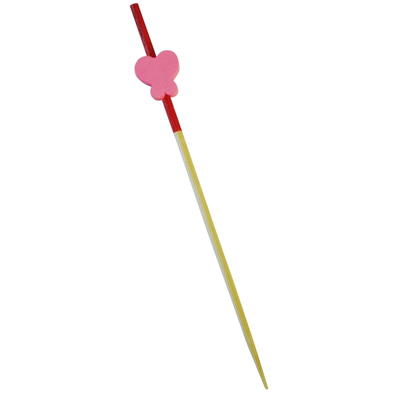 Commercial Kanzashi Skewers, 3.5 inches (9 cm), Butterfly, Approximately 100